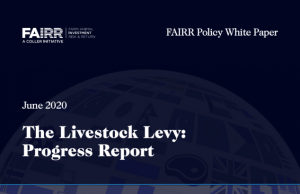 The Livestock Levy: Progress Report