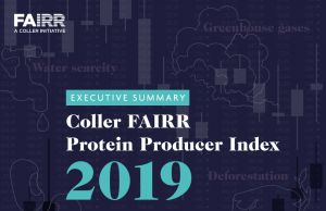 Coller FAIRR Protein Producer Index 2019