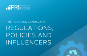THE PLASTICS LANDSCAPE: REGULATIONS, POLICIES AND INFLUENCERS